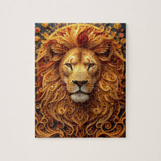 Löwe Zodiac Papierquilling