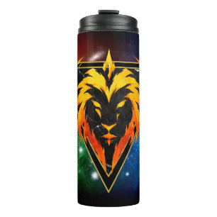 Löwe Zodiaque Geschenk Astrologie Thermosbecher