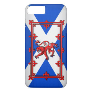 Löwe zügellos auf schottischer Flagge Case-Mate iPhone Hülle