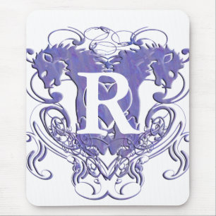 Löwe-zügellose Renaissance-Hochzeit Mousepad