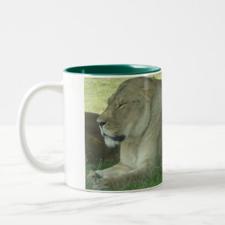 Löwe Zweifarbige Tasse