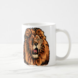 Löwekopf Kaffeetasse
