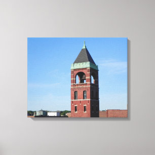 Lowell MA Dach-Serie auf Leinwand