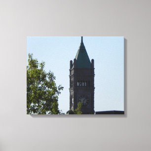 LOWELL MASSACHUSETTS DACH TOP SERIES WRAPPIERT LEINWANDDRUCK