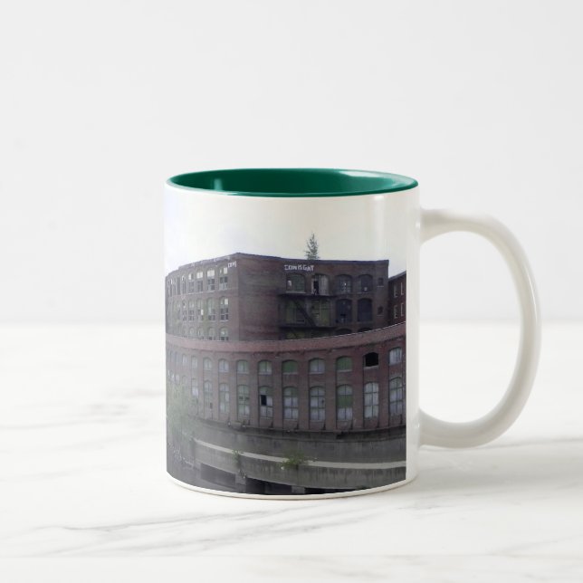 Lowell Massachusetts Mills Kaffee Tasse (Rechts)