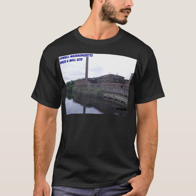 Lowell Massachusetts Mills T-Shirt (Vorderseite)