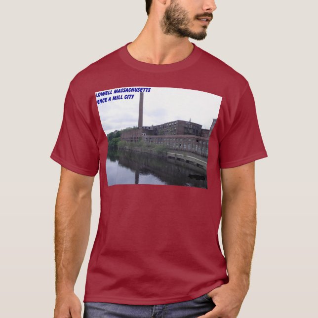 Lowell Massachusetts Mills T-Shirt (Vorderseite)