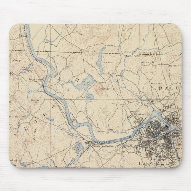 Lowell, Massachusetts Mousepad (Vorne)