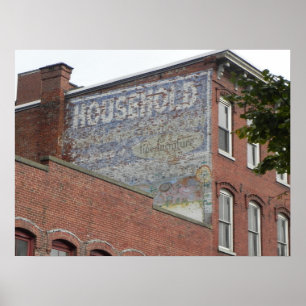 Lowell Massachusetts Rooftop Serie Poster