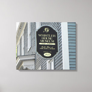 LOWELL MASSACHUSETTS SEHENSWÜRDIGKEITEN VERPACKT LEINWANDDRUCK