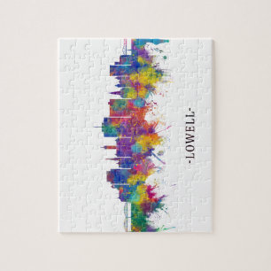 Lowell Massachusetts Skyline