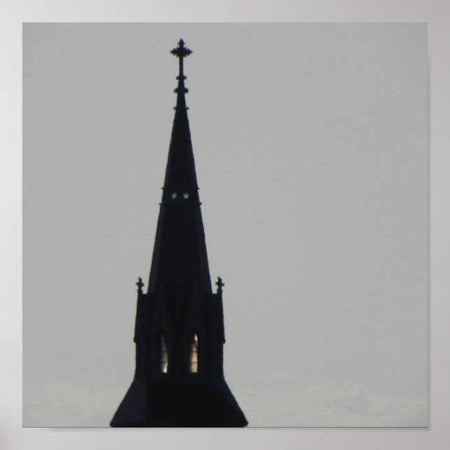 Lowell Roof tops Poster (Vorne)