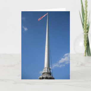 „Lowelle American Flag“ Beileidskarte Karte