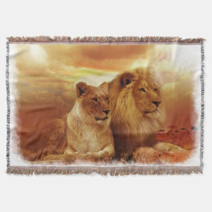 Löwen 1A Schubblanket Decke
