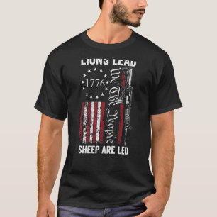 Löwen Blei Schafe sind Led Usa Pro Gun 2. T-Shirt