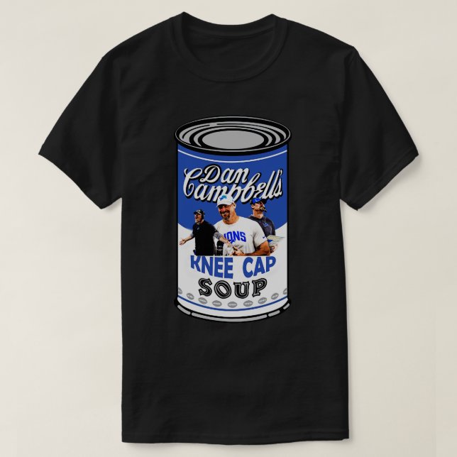 Löwen Dan Campbells Kneecap Suppe Kinder Langschlä T-Shirt (Design vorne)