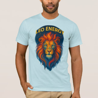 Löwen-Energie-Grafik-T-Shirt für Männer T-Shirt