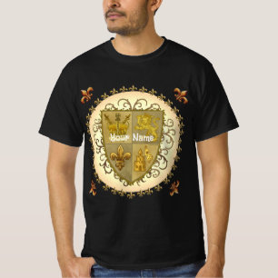 Löwen-Familienwappen Nachname T-Shirt