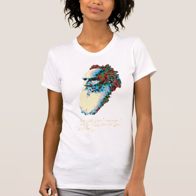 Löwen Liebe (dunkle Farben) T-Shirt (Vorderseite)