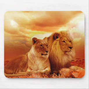 Löwen Mousepad