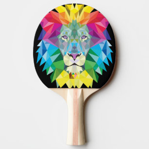 Löwen Regenbogen Tischtennis Schläger