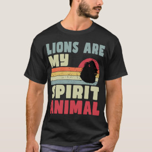 Löwen Sind Mein Krafttier T-Shirt
