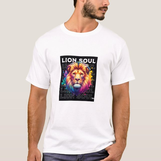 Löwen-Soul T-Shirt (Vorderseite)