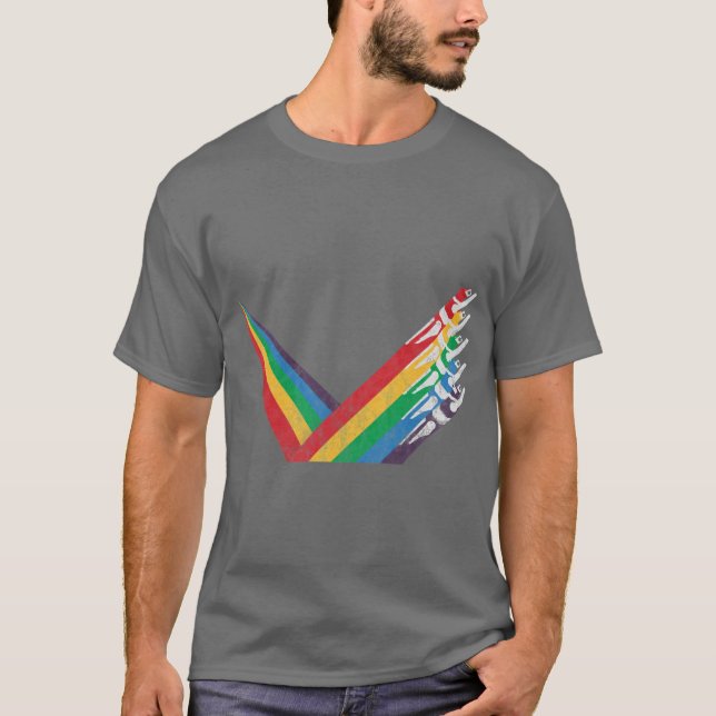 Löwen Stolz Freund T-Shirt (Vorderseite)