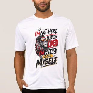 Löwen Street Style   Sei Selbst Design T-Shirt