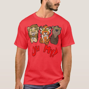 Löwen und Tiger und Bären Oh mein T-Shirt