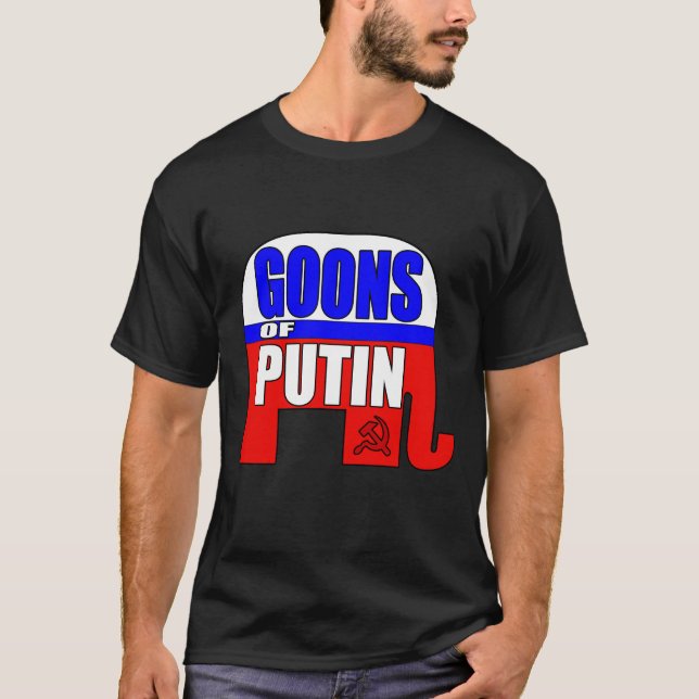 Löwen von Putin T-Shirt (Vorderseite)