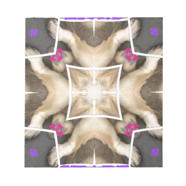 Löwenanteil Notizblock (Vorderseite)