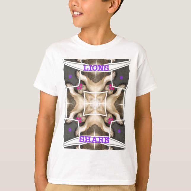 Löwenanteil T-Shirt (Vorderseite)