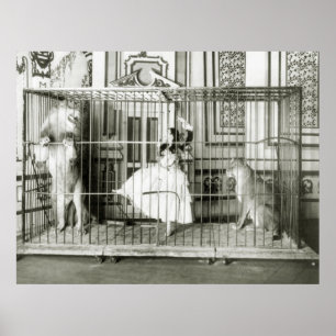 Löwenbändiger: 1897 poster