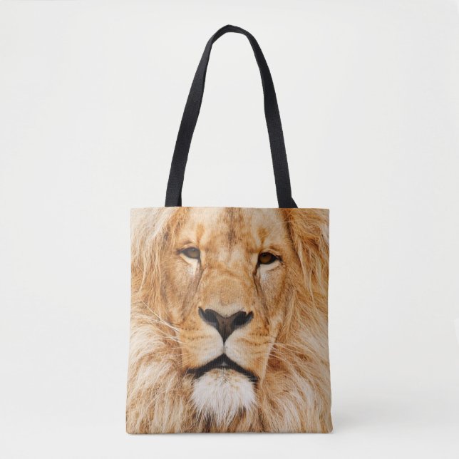 Löwenbeutel Tasche (Vorderseite)
