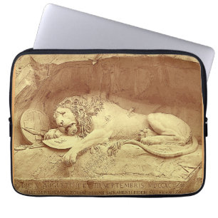 Löwendenkmal - Löwendenkmal Laptopschutzhülle