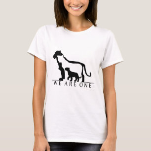 Löwenfamilie (weiße Version) T-Shirt