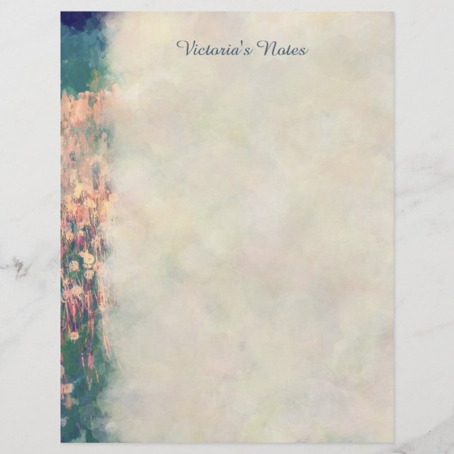 Löwenfeld der Wünsche Botanische Malerei (Vorderseite)