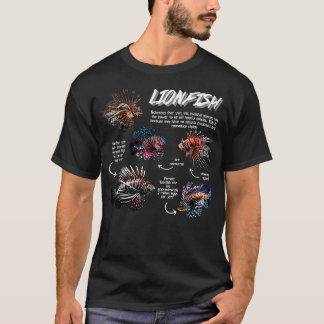 Löwenfisch Wissenswertes T-Shirt