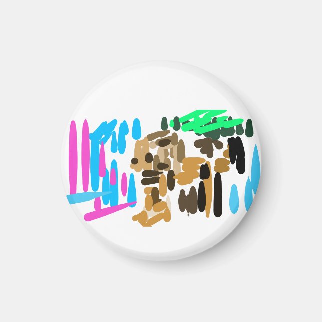 Löwenfreude Magnet (Vorne)