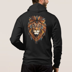 Löwengesicht Hoodie