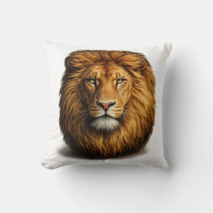 Löwengesicht-Wurfkissen Cute Jungle Animal Cushi Kissen