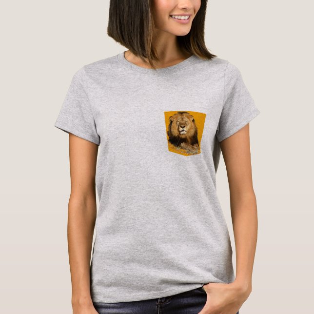 Löwenhemdentasche, die Erinnerung an Cecil des Löw T-Shirt (Vorderseite)