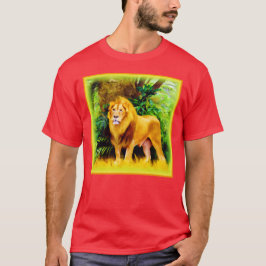 Löwenkönig im Dschungel. Jetzt kaufen T-Shirt