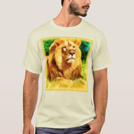 Löwenkönig im Wald. Jetzt kaufen T-Shirt