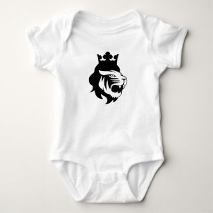Löwenkönig Kopf Baby Strampler