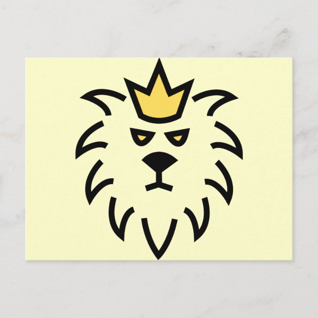 Löwenkönig. Postkarte (Vorderseite)