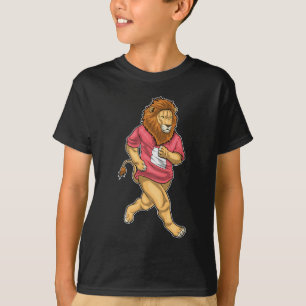 Löwenläufer Lauf Sport T-Shirt