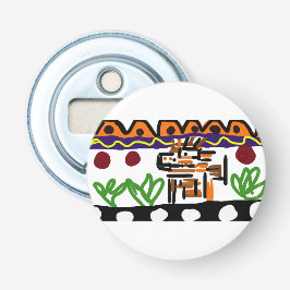 Löwenrückkunst Flaschenöffner