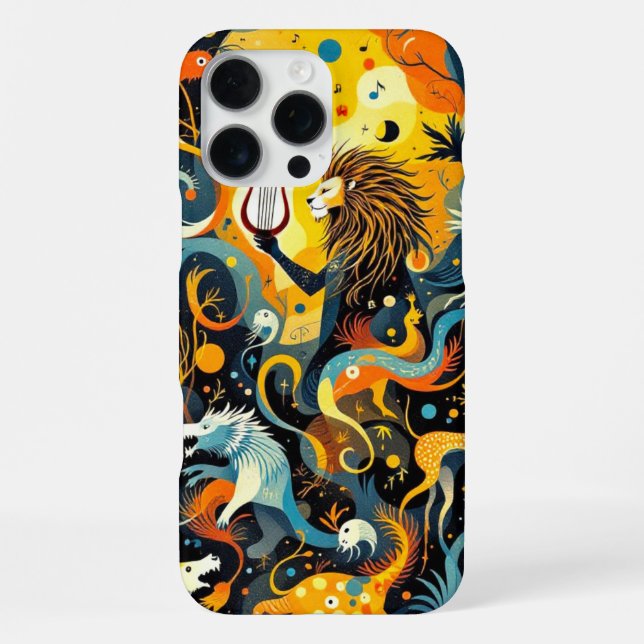 Löwensonne  iPhone 16 pro max hülle (Rückseite)